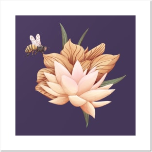 Full bloom | Busy bee Posters and Art